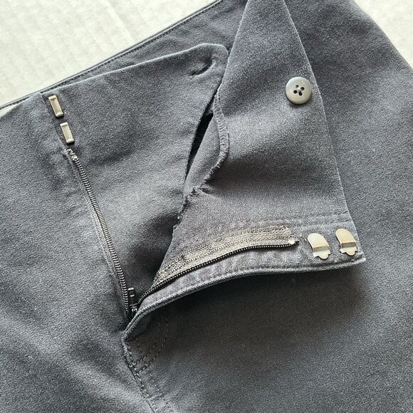 MM. LaFleur The Hockley Jean Stretch Dress Pants Black Straight Leg Trouser 10 - Picture 9 of 12